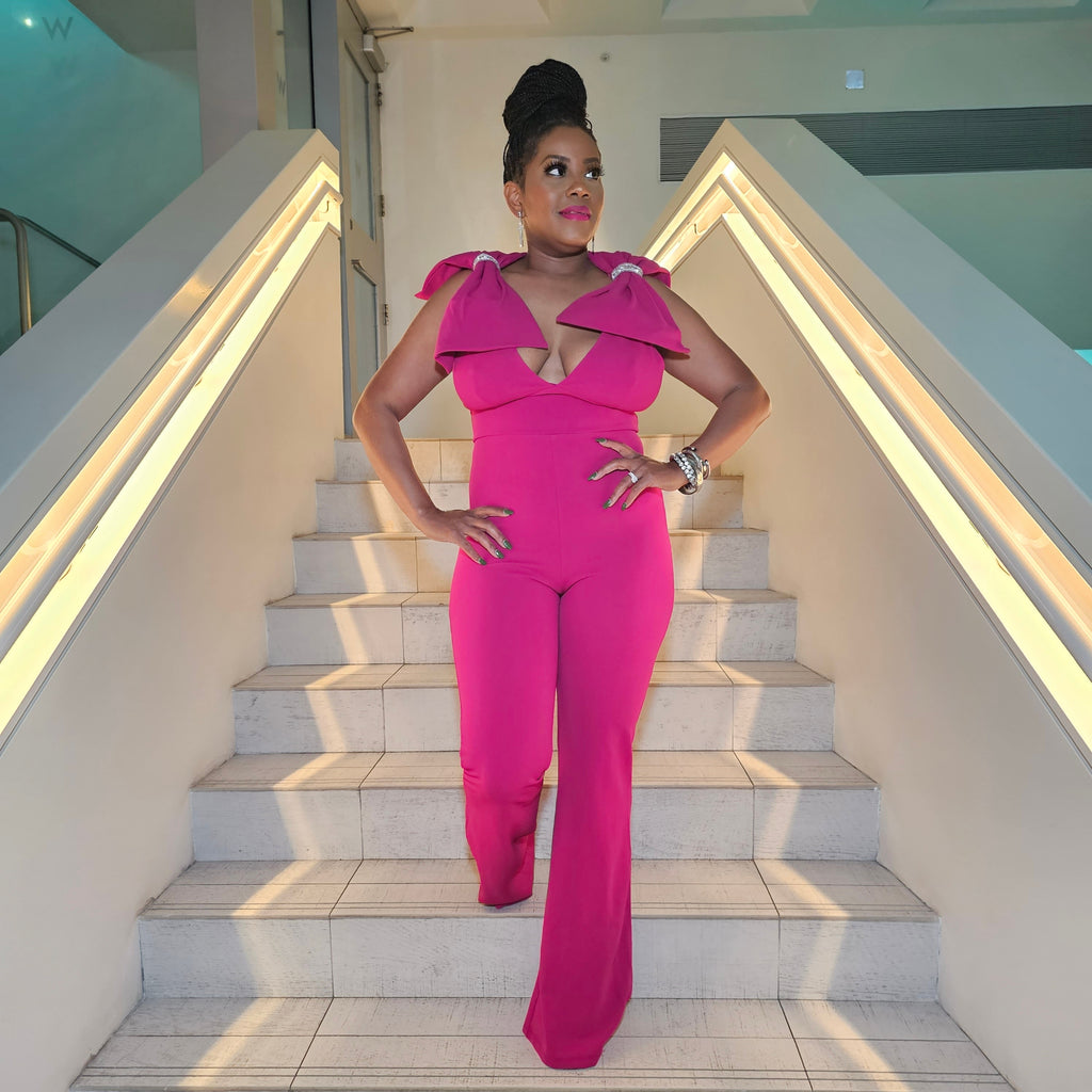 Pretty in Pink Jumpsuit