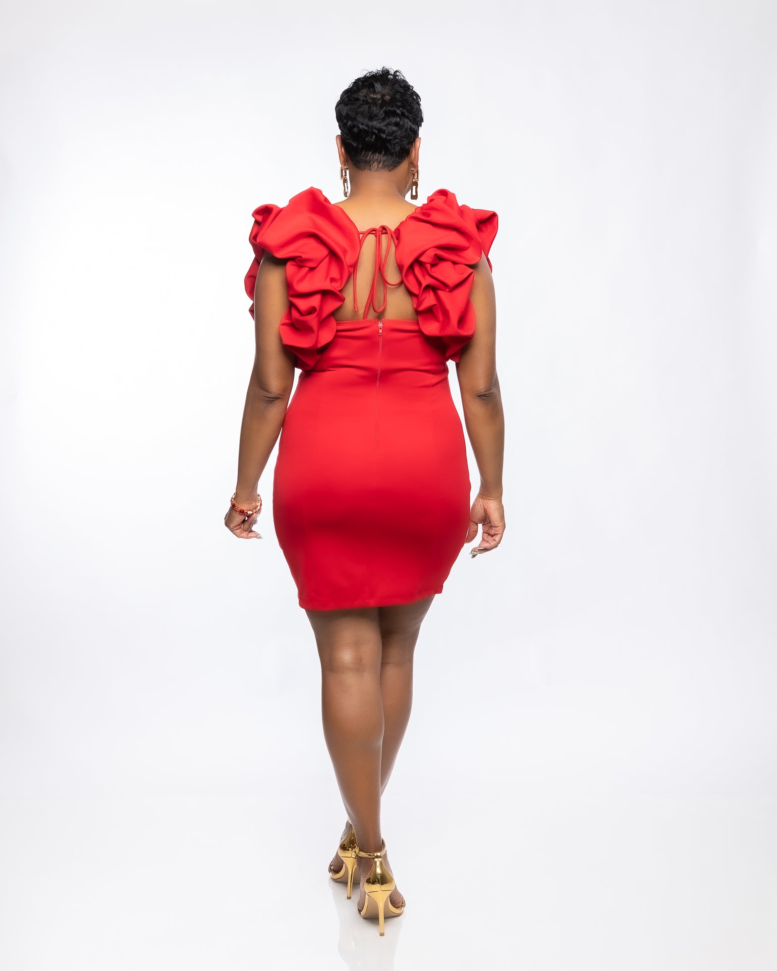 Lady In Red Party Dress Collection